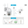 Aplicația ICsee 4MP WIFI Cameră CCTV protecție fiabilă - D88 - Изображение 9 - Sellzone.bg  Aplicația ICsee 4MP WIFI Cameră CCTV protecție fiabilă - D88 - Изображение 9
