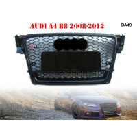 Grilă față neagră RS4 RS pentru AUDI A4 B8 - DA49 - Sellzone.bg Grilă față neagră RS4 RS pentru AUDI A4 B8 - DA49