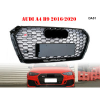 Grilă tuning neagră RS pentru AUDI A4 B9 - DA51 - Sellzone.bg Grilă tuning neagră RS pentru AUDI A4 B9 - DA51