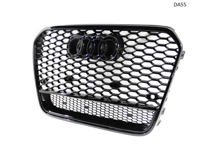 Grilă sport neagră tip RS pentru AUDI A6 C7 12-15 - DA55 - Sellzone.bg Grilă sport neagră tip RS pentru AUDI A6 C7 12-15 - DA55
