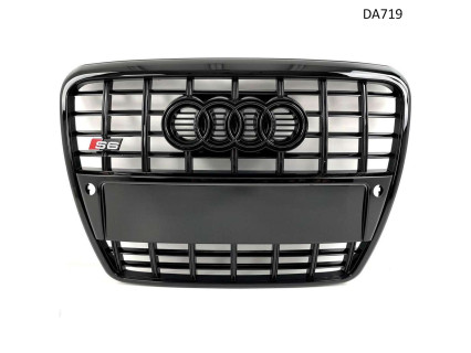 Grilă față neagră S6 Sline pentru Audi A6 C6 2005-2012 - DA719 / DA719A - Sellzone.bg Grilă față neagră S6 Sline pentru Audi A6 C6 2005-2012 - DA719 / DA719A