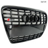 Grilă față neagră S6 Sline pentru Audi A6 C6 2005-2012 - DA719 / DA719A - Изображение 1 - Sellzone.bg Grilă față neagră S6 Sline pentru Audi A6 C6 2005-2012 - DA719 / DA719A - Изображение 1