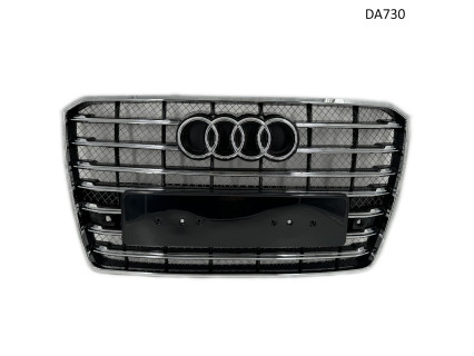 Grila fata Audi A8 D4 W12 2014-2017 cromata - DA730 - Sellzone.bg Grila fata Audi A8 D4 W12 2014-2017 cromata - DA730