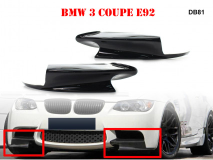 Splittere bara frontală M pentru BMW 3 E92 Coupe - DB81 - Sellzone.bg Splittere bara frontală M pentru BMW 3 E92 Coupe - DB81