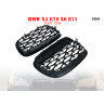 Grilaj negru tip Diamond pentru BMW X5 X6 E70 E71 - DB90 - Изображение 3 - Sellzone.bg Grilaj negru tip Diamond pentru BMW X5 X6 E70 E71 - DB90 - Изображение 3