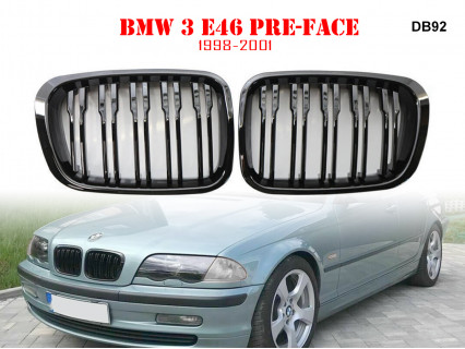 Grile duble sport M pentru BMW E46 98-01 - DB92 - Sellzone.bg Grile duble sport M pentru BMW E46 98-01 - DB92