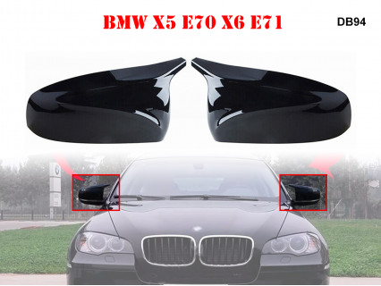 Capace oglinzi tuning negre M pentru BMW X5 E70 X6 E71 - DB94 - Sellzone.bg Capace oglinzi tuning negre M pentru BMW X5 E70 X6 E71 - DB94