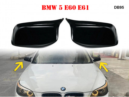 Capace oglinzi negre pentru BMW 5 E60 E61 - DB95 - Sellzone.bg Capace oglinzi negre pentru BMW 5 E60 E61 - DB95