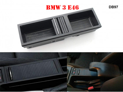 Suport pahare cu doua compartimente pentru BMW E46 - DB97 - Sellzone.bg Suport pahare cu doua compartimente pentru BMW E46 - DB97