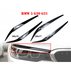 Accesorii adezive faruri în două culori pentru BMW 5 G30 G31 - DBa16 DBa17