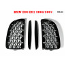 Grile duble tip diamond negru lucios pentru BMW 3 E90 E91 - DBa32 - Изображение 1