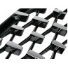 Grile duble tip diamond negru lucios pentru BMW 3 E90 E91 - DBa32 - Изображение 4