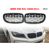 Grile duble tip diamond pentru BMW 3 E90 E91 - DBa33 - Sellzone.bg Grile duble tip diamond pentru BMW 3 E90 E91 - DBa33