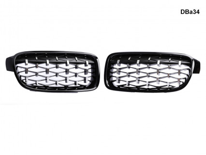 Grile duble tip diamond de înaltă calitate pentru BMW 3 F30 F31 - DBa34 - Sellzone.bg Grile duble tip diamond de înaltă calitate pentru BMW 3 F30 F31 - DBa34