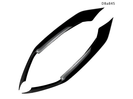 Suplimente laterale Tuning pentru bara față BMW 5 G30 M (2021-2023) Facelift - DBa845