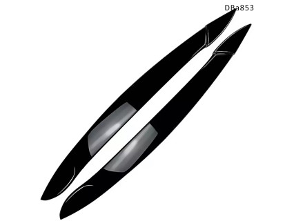 Pleoape pentru faruri BMW X5 E70 (2008-2013) - DBa853