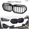 Grile duble negre pentru tuning look BMW X1 F48 LCI - DBa904 - Изображение 3 - Sellzone.bg Grile duble negre pentru tuning look BMW X1 F48 LCI - DBa904 - Изображение 3