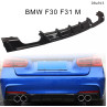 Difuzor tuning spate BMW 3 F30 F31 cu 4 evacuari - DBa913 - Изображение 3 - Sellzone.bg Difuzor tuning spate BMW 3 F30 F31 cu 4 evacuari - DBa913 - Изображение 3