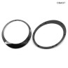Ornamente faruri negre pentru MINI F55 F56 F57 (2007–2015) – Set inele stânga și dreapta - DBa937 - Изображение 1