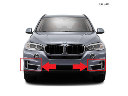 Benzi de tuning pentru grilele halogen pentru bara față BMW X5 F15 (2010–2018) - DBa940 - Sellzone.bg Benzi de tuning pentru grilele halogen pentru bara față BMW X5 F15 (2010–2018) - DBa940