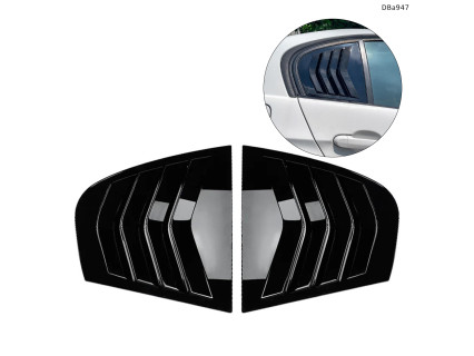 Grile decorative reglabile Tuning pentru geamuri laterale spate BMW E90 2005-2013 – DBa947 - Sellzone.bg Grile decorative reglabile Tuning pentru geamuri laterale spate BMW E90 2005-2013 – DBa947