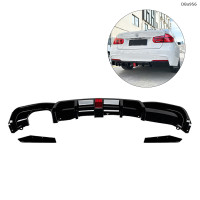Difuzor bara spate tuning cu lumini LED și splittere pentru BMW 3 F30 M 2013–2019 cu evacuare dublă – DBa956 - Sellzone.bg Difuzor bara spate tuning cu lumini LED și splittere pentru BMW 3 F30 M 2013–2019 cu evacuare dublă – DBa956