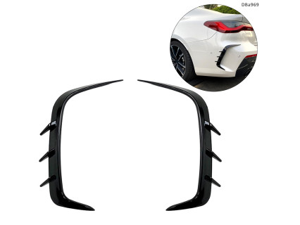 Accesorii splitter tuning pentru conducte de aer laterale spate BMW 4 G22 G23 M Sport 2020-2023 – DBa969 - Sellzone.bg Accesorii splitter tuning pentru conducte de aer laterale spate BMW 4 G22 G23 M Sport 2020-2023 – DBa969