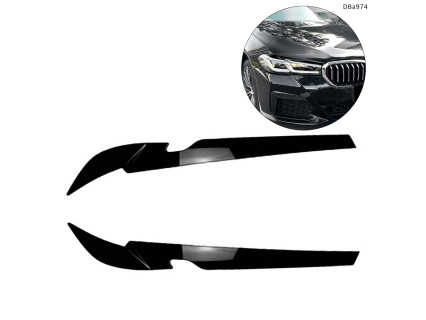 Ornamente / Pleoape faruri BMW 5 G30/G31 2021-2023 – Negru lucios – DBa974 - Sellzone.bg Ornamente / Pleoape faruri BMW 5 G30/G31 2021-2023 – Negru lucios – DBa974