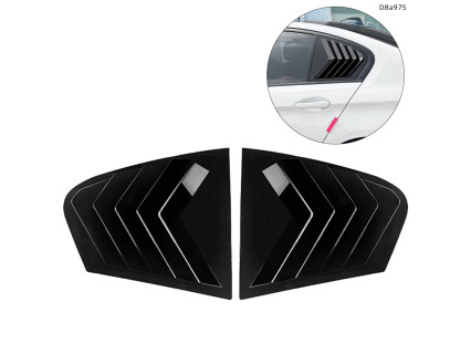 Grile decorative pentru luneta BMW 5 G30 2017–2023, negru lucios – DBa975 - Sellzone.bg Grile decorative pentru luneta BMW 5 G30 2017–2023, negru lucios – DBa975