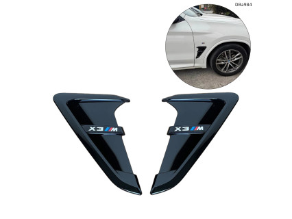 Accesorii tuning pentru conductele de aer de pe aripi BMW X3 G01 X4 G02 2018+ – DBa984 - Sellzone.bg Accesorii tuning pentru conductele de aer de pe aripi BMW X3 G01 X4 G02 2018+ – DBa984