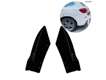 Ornamente laterale tuning pentru bara spate BMW X3 G01 Pre LCI – DBa986 - Sellzone.bg Ornamente laterale tuning pentru bara spate BMW X3 G01 Pre LCI – DBa986