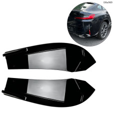 Ornamente laterale tuning pentru bara spate BMW X4 G02 LCI M Sport 2022+ – DBa989 - Sellzone.bg Ornamente laterale tuning pentru bara spate BMW X4 G02 LCI M Sport 2022+ – DBa989