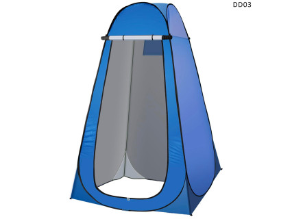 Cort portabil de camping albastru 150/150/190cm – DD03