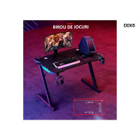 Birou de jocuri in forma de Z 80/60 cm - DD05 - Sellzone.bg Birou de jocuri in forma de Z 80/60 cm - DD05