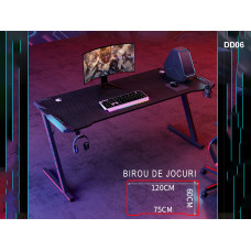 Birou gaming in forma de Z 120/60 cm - DD06 - Sellzone.bg Birou gaming in forma de Z 120/60 cm - DD06