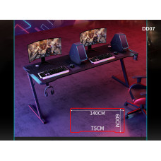 Birou de jocuri dublu in forma de Z 140/60 cm - DD07 - Sellzone.bg Birou de jocuri dublu in forma de Z 140/60 cm - DD07