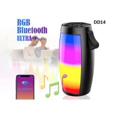 Boxa compacta Ultra+ Bluetooth cu RGB LED lumini - DD14  - Sellzone.bg Boxa compacta Ultra+ Bluetooth cu RGB LED lumini - DD14