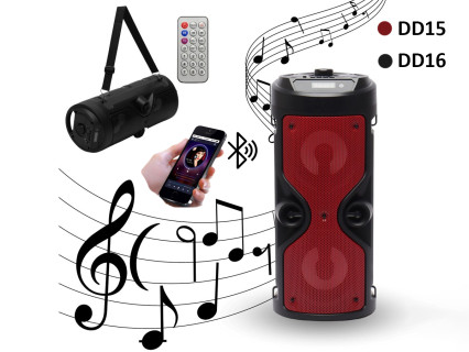 Boxa puternica  fara fir Bluetooth cu telecomanda - DD15/16  - Sellzone.bg Boxa puternica  fara fir Bluetooth cu telecomanda - DD15/16