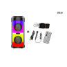 Difuzor puternic fara fir Bluetooth Karaoke + microfon si telecomanda Led lumini - DD18 - Изображение 2 - Sellzone.bg Difuzor puternic fara fir Bluetooth Karaoke + microfon si telecomanda Led lumini - DD18 - Изображение 2