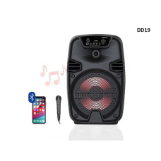 Difuzor fara cablu Bluetooth Karaoke + microfon + 6.5 inchi subwoofer - DD19 - Sellzone.bg Difuzor fara cablu Bluetooth Karaoke + microfon + 6.5 inchi subwoofer - DD19