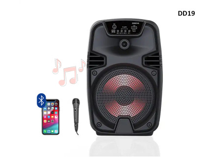 Difuzor fara cablu Bluetooth Karaoke + microfon + 6.5 inchi subwoofer - DD19 - Sellzone.bg Difuzor fara cablu Bluetooth Karaoke + microfon + 6.5 inchi subwoofer - DD19