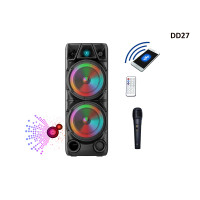 Difuzor Portabil cu funccionalitate Bluetooth si doua boxe puternice - DD27 - Sellzone.bg Difuzor Portabil cu funccionalitate Bluetooth si doua boxe puternice - DD27