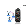 Bluetooth boxa portabila cu microfon si telecomanda - DD28 - Изображение 2 - Sellzone.bg Bluetooth boxa portabila cu microfon si telecomanda - DD28 - Изображение 2