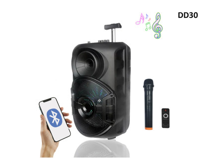 Boxa de 12" Bluetooth stereo subwoofer - DD30 - Sellzone.bg Boxa de 12" Bluetooth stereo subwoofer - DD30