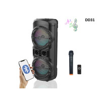 Karaoke sistema cu puterea de 12 inchi Bluetooth boxa - DD31 - Sellzone.bg Karaoke sistema cu puterea de 12 inchi Bluetooth boxa - DD31