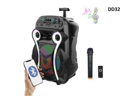 Sistema Bluetooth karaoke cu 15 inchi Woofer - DD32 - Sellzone.bg Sistema Bluetooth karaoke cu 15 inchi Woofer - DD32