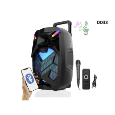 Difuzor Portabil 15 inchi si 40W cu multimedia - DD33 - Sellzone.bg  Difuzor Portabil 15 inchi si 40W cu multimedia - DD33