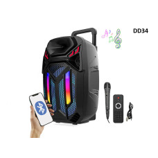 Petrecere Karaoke Difuzor cu doua microfoane si 15 inchi - DD34 - Sellzone.bg Petrecere Karaoke Difuzor cu doua microfoane si 15 inchi - DD34