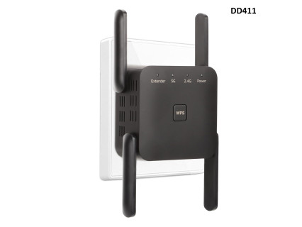 Amplificator pentru rețea de router wireless repetitor WiFi – DD411 - Sellzone.bg Amplificator pentru rețea de router wireless repetitor WiFi – DD411