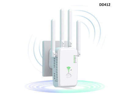 Repetor WiFi amplificator de gamă de internet - DD412 - Sellzone.bg Repetor WiFi amplificator de gamă de internet - DD412